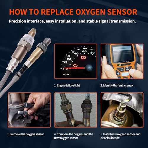 Sensor de Oxígeno HiSport 4PCS Compatible Nissan 2007-2012 miniatura 4