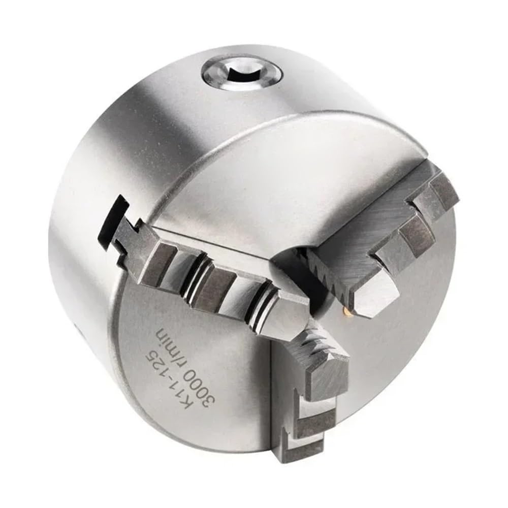 Uchwyt tokarski 3 szczęki 125 mm K11-125 Drewno Mini Metal Wiertarka mechaniczna Wiercenie Pneumatyczne Samocentrujące (K11-125)