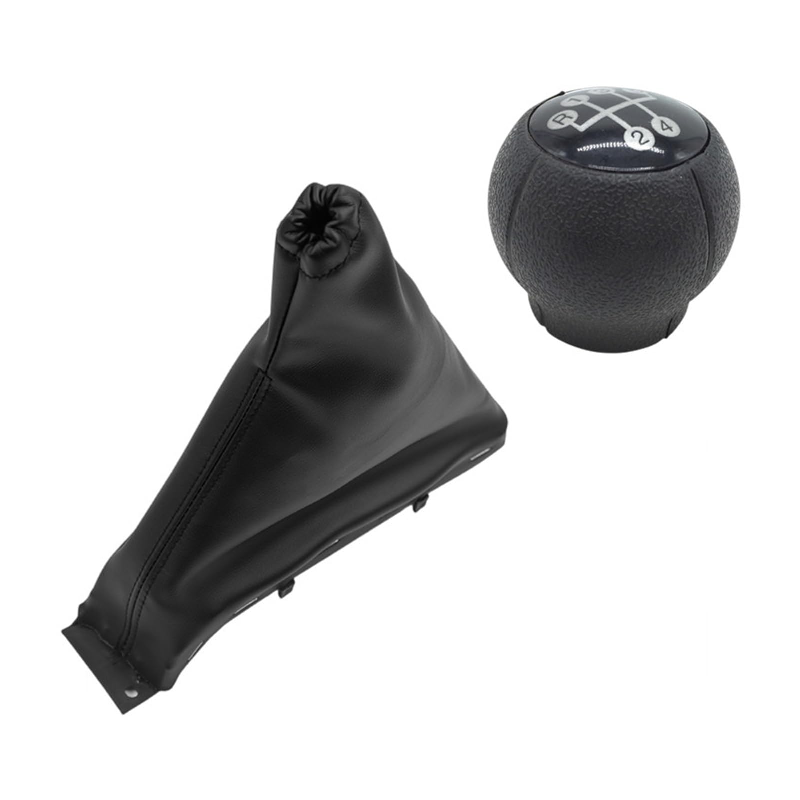 Glblpexelr Handbrake Gearknob For Opel For Astra F 1991-1998 Shift Lever Knob Black Style