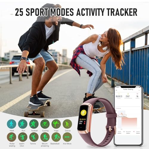 image for Bakoor Fitness Tracker, Fitness Watch with 24/7 Heart Rate Blood Oxyge