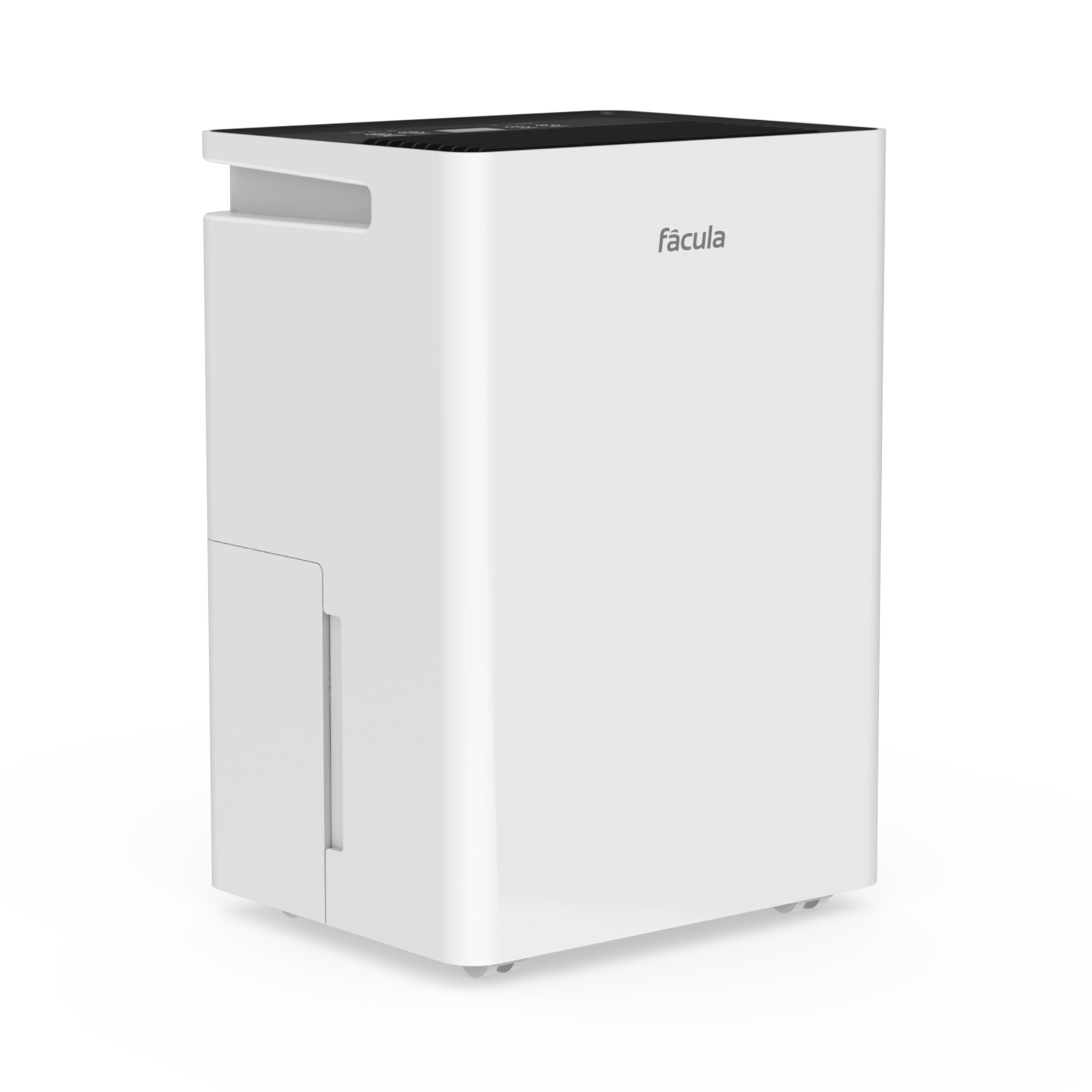 facula - Deshumidificador Siroco 12 l/día | Control Inteligente | Depósito extraíble 3,2l | Secado de Ropa | Temp 1-24h