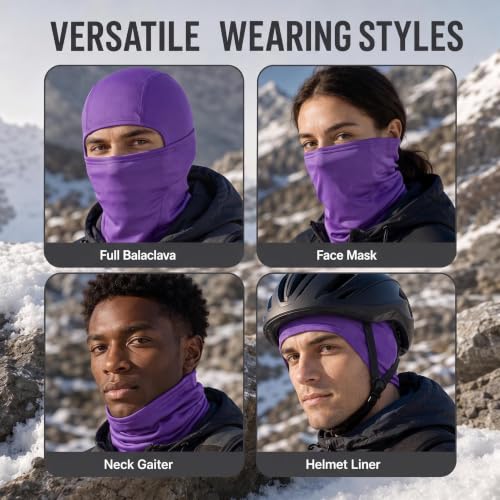Image of Balaclava Ski Mask Sun Protection Hood Face Cover Full Head Mask for Hunting Fishing Skiing