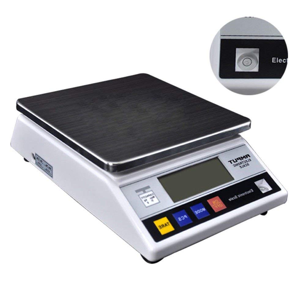 Elektronische Waage，Digital Waage Präzisionswaage Tisch Goldwaage Feinwaage Laborwaage 7.5kg/0,1g Küchenwaage Laborwaage
