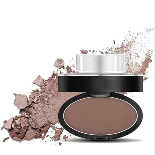 Eyebrow Powder,Eyebrow Stamp,Eyebrow Stamp Kit & Waterproof Powder,Natural Tinting Brow Set,Easy DIY Perfect Brows for Women & Beginners, Long Lasting, (Light Brown)