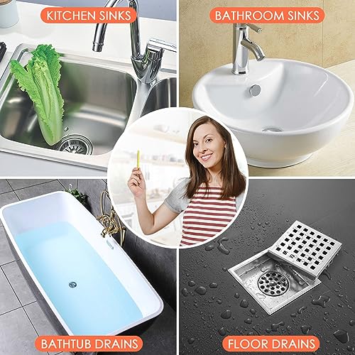 Drain Cleaner Sticks - Drain Sticks and Deodorizer Sticks for Dains Drain Stix Eliminate Unpleasant Odors for Preventing Clogs Pipe Cleaning Sticks for Drains As Seen On TV Lemon Sticks For Drains - Thumbnail 2