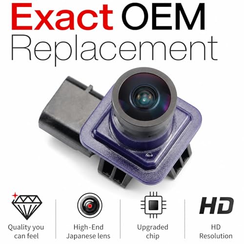 Image of No. EJ5Z-19G490-A Rear View Backup Reverse Parking Camera /Rear View Camera | Compatible with Ford Escape 1.6L 2.0L 2.5L L4 2014 2015 2016 Parking Assist Reverse Camera Replace# GJ5T-19G490-AB 590-419