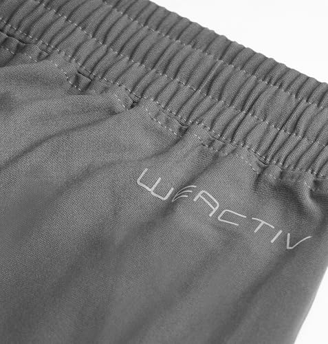 Image of TECHNOSPORT Women's Relaxed Fit Active Sports Joggers with DURACOOL Technology Mid Rise Drawstring Track Pants with Pockets Moisture Wicking Polyester Athleisure Workout Running Lounge Wear