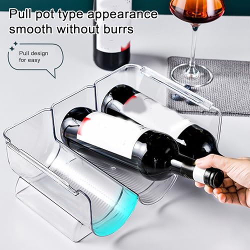 Soporte para botellas de vino plástico 3 rejillas miniatura 5