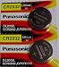Produktbild Panasonic Lithiumbatterie Typ CR 2032 / 2er Pack