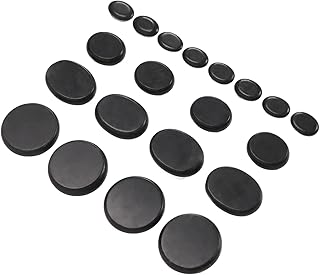 Pedras Quentes de Spa Elétricas, Pedras de Massagem de Aquecimento Sem água de Longa Duração 20 Peças para Idosos para Loja de Spa (220 V Plugue UE)