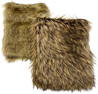 Faux Fur Fabric (Beige Fox)