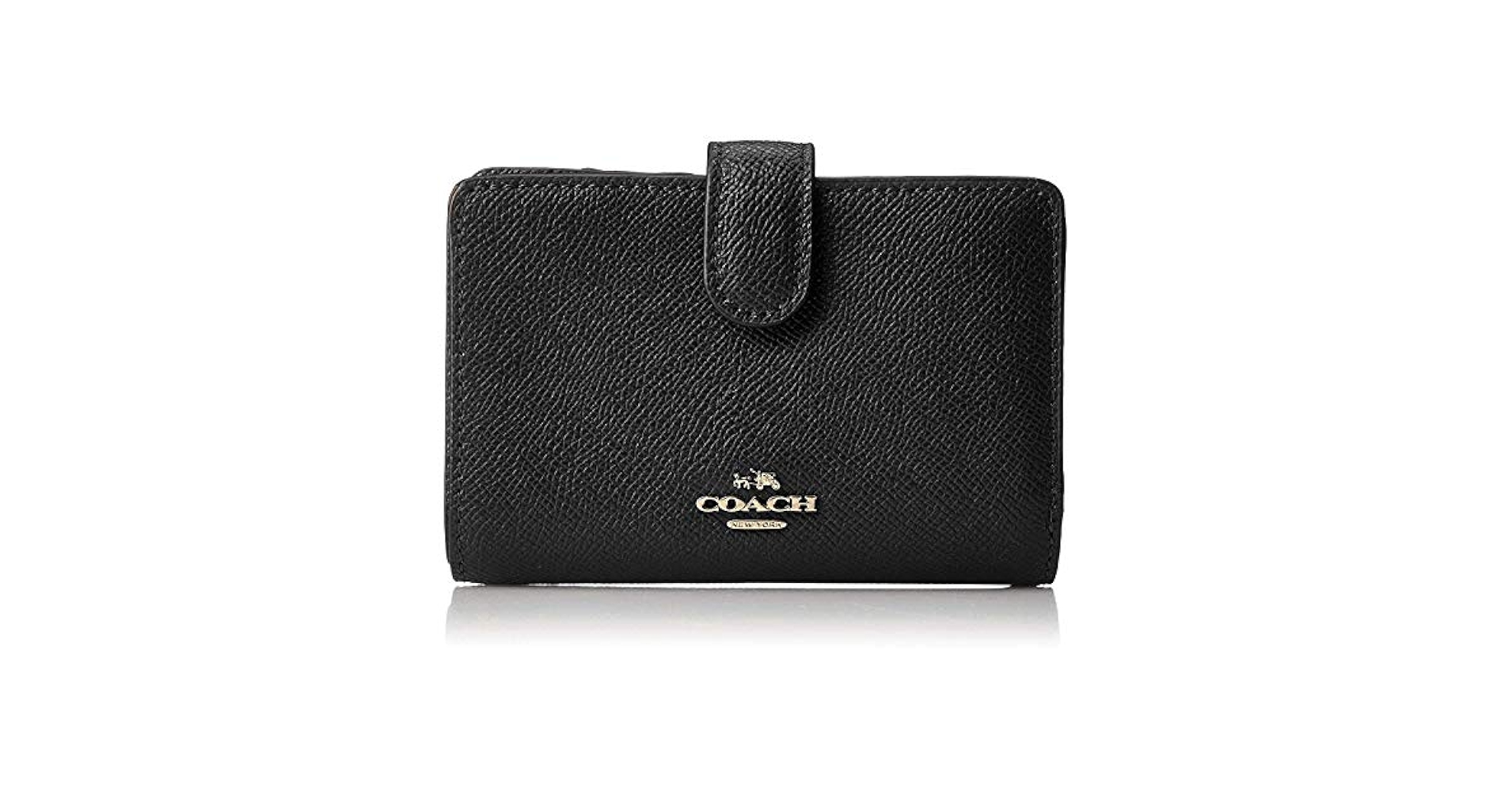 【COACH】Medium Corner Zip Wallet /Silver/Hay Coach Medium Corner Zip Wallet | Brixton Baker