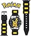 Accutime Kids Pokemon Pikachu Analog Quartz Wrist Watch with Black & Yellow Strap, Cool Inexpensive Gift & Party Favor for Boys, Girls, Adults All Ages (Model: POK9010)