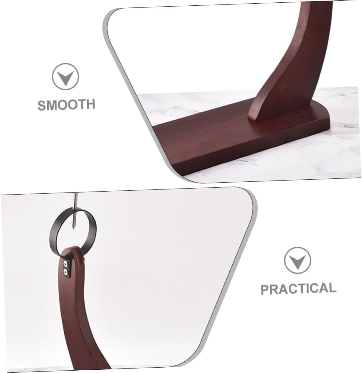 Mobestech Spanish Ham Stand Ham Holder for Convenient Slicing and Display Aesthetic Minimalist Design for Cured Meats Kitchen Accessory