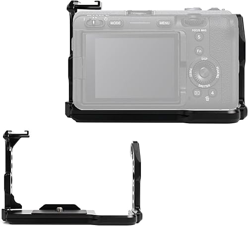 Miniatura 2 de FX30 FX3 - Jaula para cámara FX3 FX30 con puerto de zapata fría para cámara Sony FX3 FX30 Cámara Rig Cold Shoe