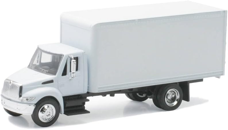 NewRay International 4200 1:43 diecast 8" model delivery Box Truck White N147