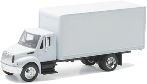 Miniatura 3 de NewRay International 4200 1:43 diecast 8" entrega modelo Box Truck Blanco N147