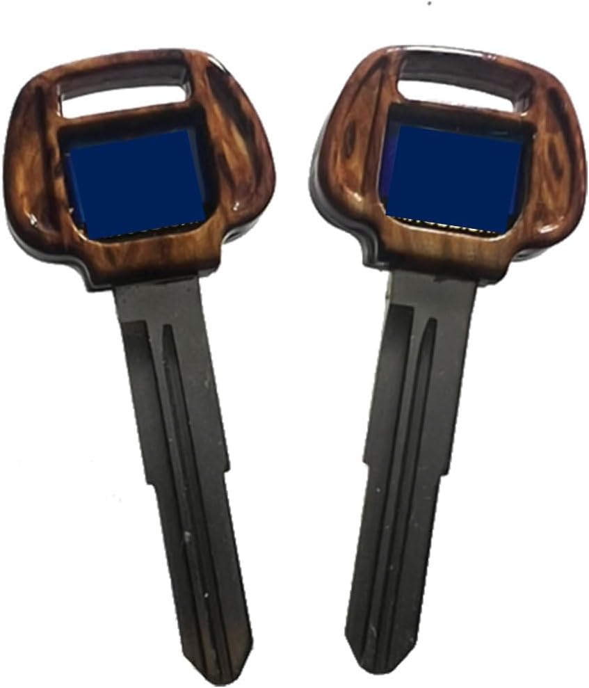 Suitable Fit For 2X Brown Pattern Shape Blank Key GTO Magna Montero Pajero Eclipse Lancer 3000GT Mirage Galant Outlander