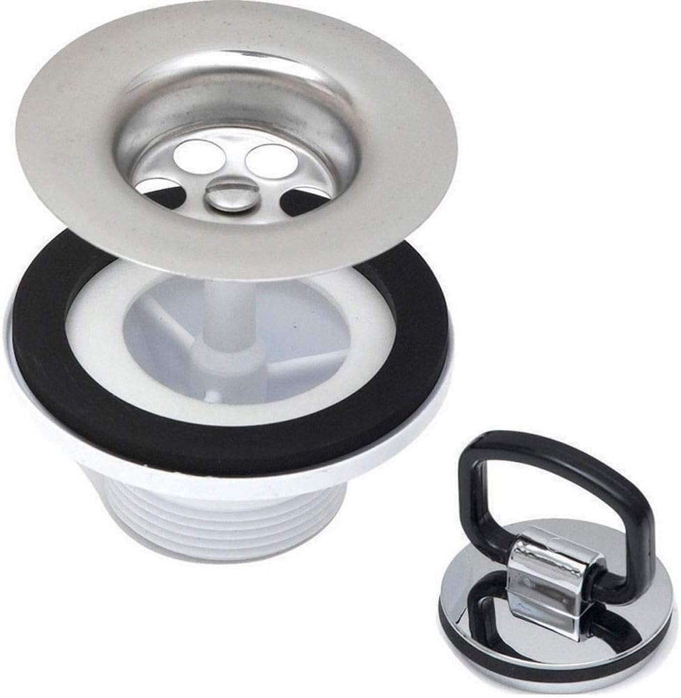 McAlpine Belfast Sink Waste with C Plug & Chain Part NO BSW6CP2H by Mcalpine