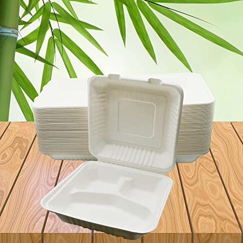 Boîtes de menu en 3 parties BeTasty pour éviter le mélange de vos plats en livraison