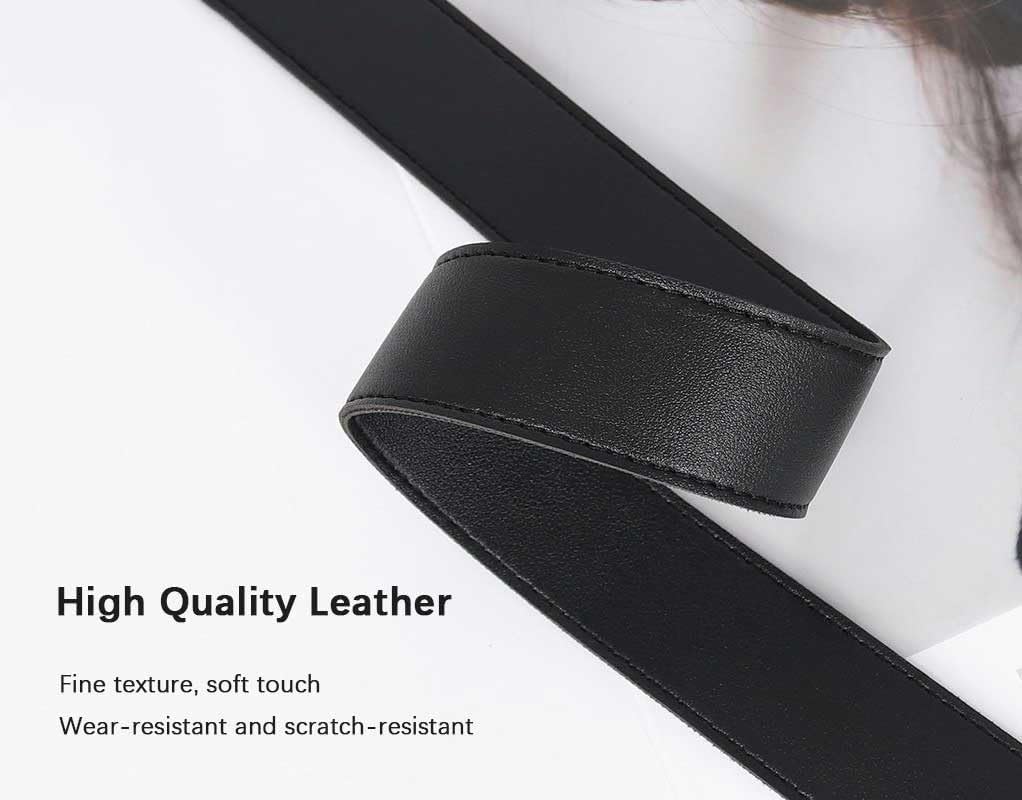 Wide Purse Strap Replacement Crossbody Bag Leather Shoulder Straps Adjustable Belts (Color : Coffee)