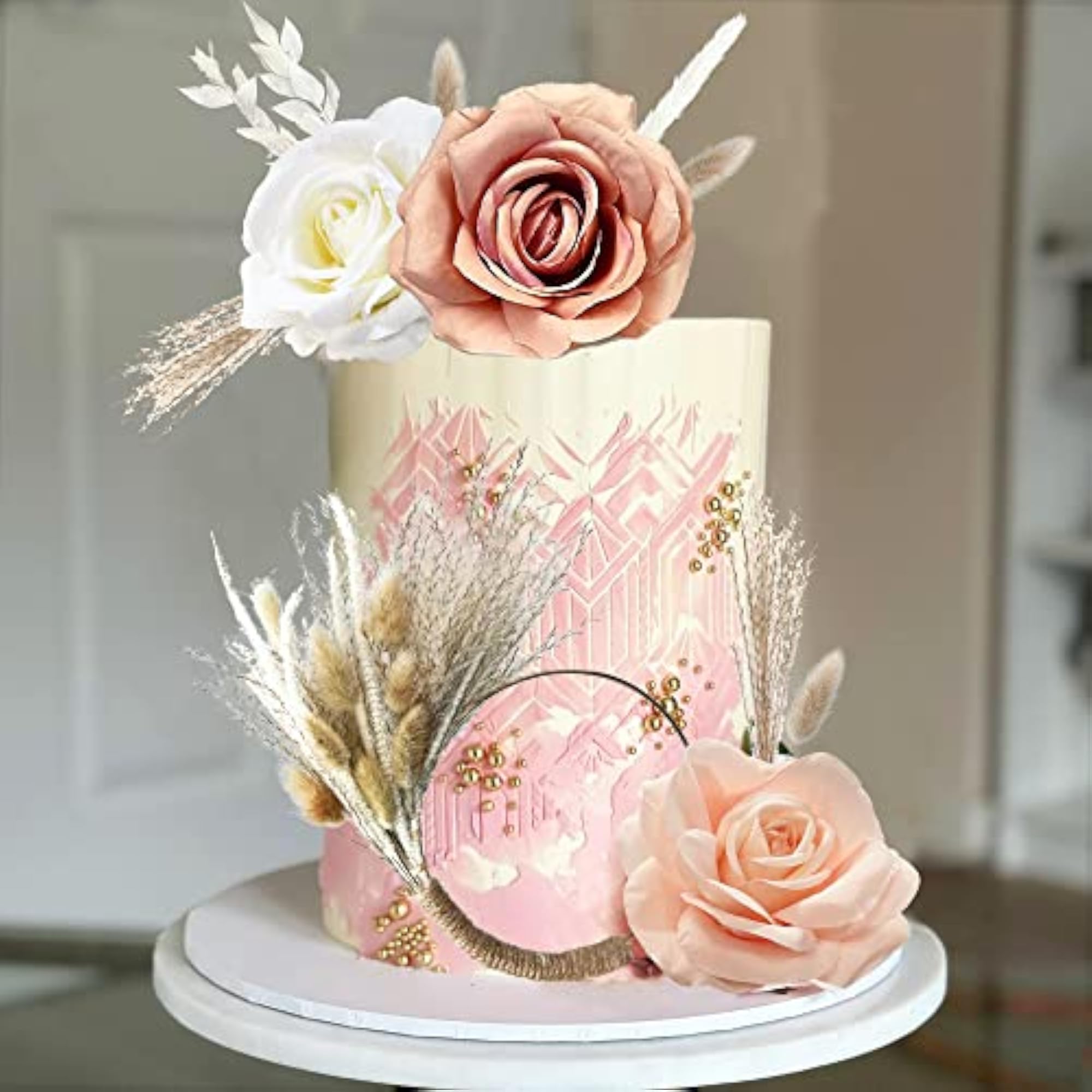 Boho Cake Decorations Flower Cake Toppers