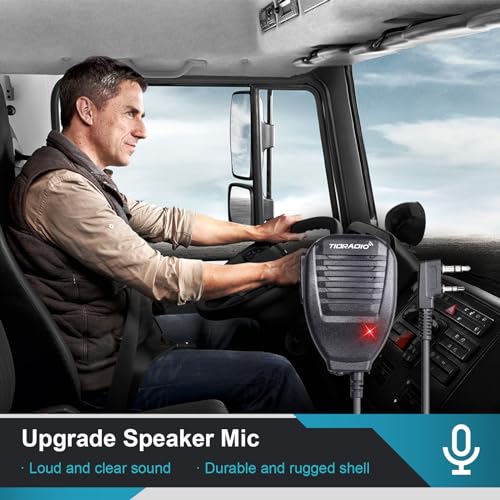 TIDRADIO TD-H3 Ham Multi-Band Radio,Handheld Two Way Radios with USB-C Programming & Charging, Long Range Radios 2500mAh Battery(4 PCS) AirBand &771 Antenna, Frequency Match,DTMF FM AM NOAA VOX SCAN