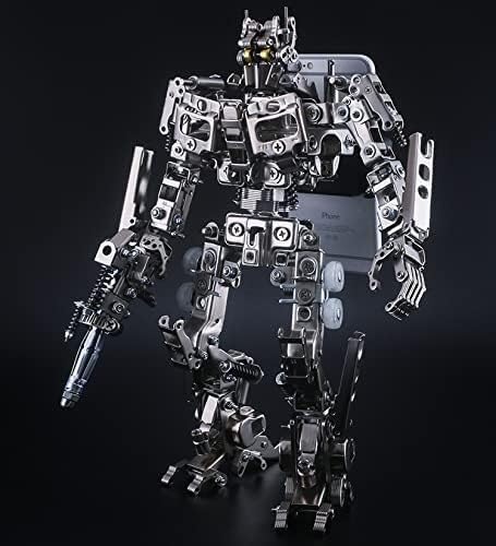 Miniatura 6 de Kits de modelo de metal 3D para adultos, rompecabezas de metal 3D, modelo de soporte mecánico para teléfono con kit de herramientas, rompecabezas de