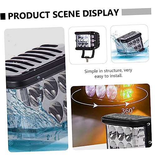 Led de doble color para coche impermeables y luces de advertencia 8