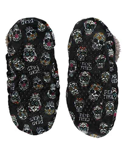 Image of Lazy One Fuzzy Feet Slippers for Women, Cute Fleece-Lined House Slippers, Cute Slipper Socks