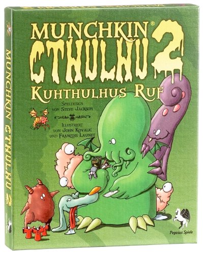 Preisvergleich Produktbild Pegasus Spiele 17186G - Munchkin Cthulhu 2 Kuhthulus Ruf