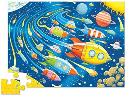 Crocodile Creek - Space Race - 36Piece Floor Puzzle for Kids Ages 3 & Up 3 511QmdbqlyL. AC
