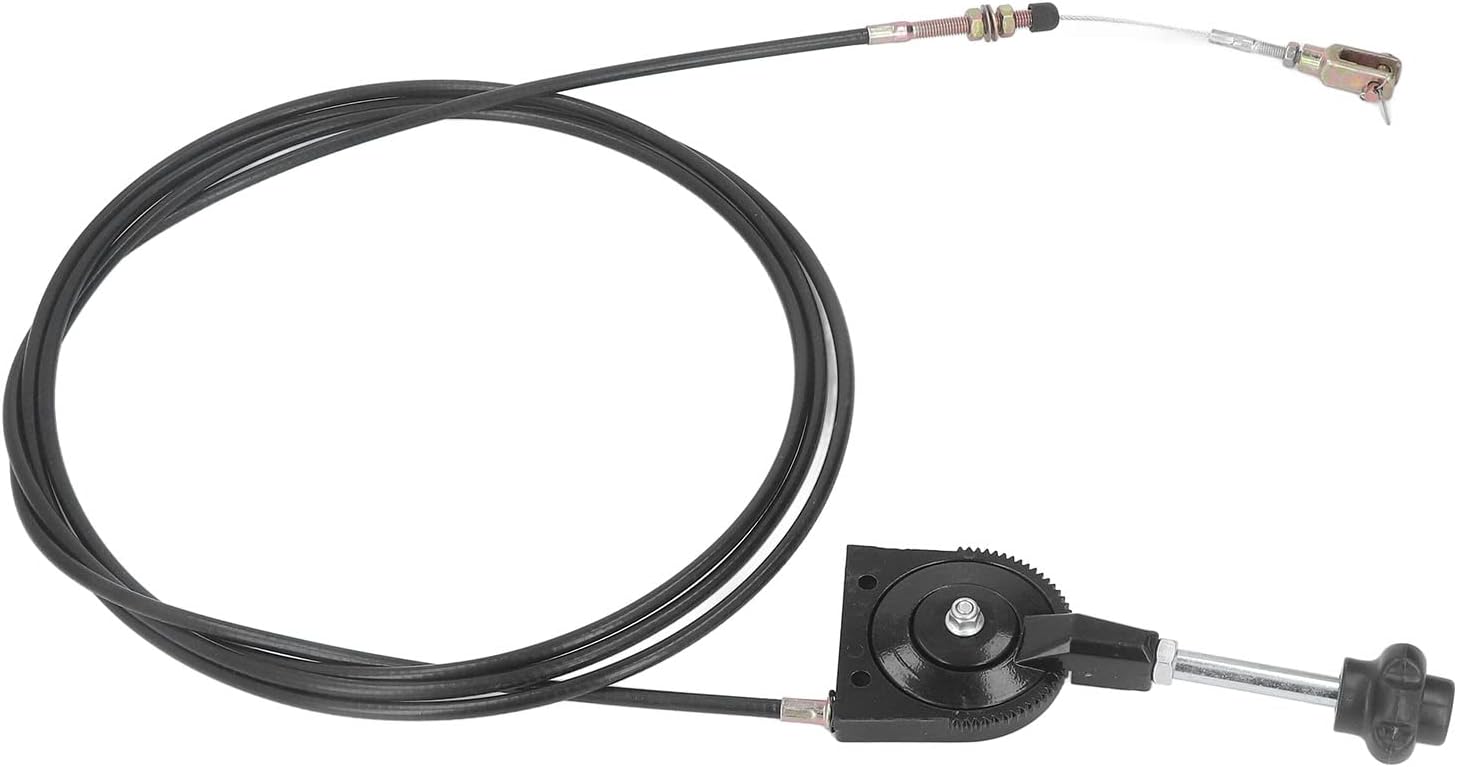 EMUKOEP Excavator Manual Throttle Cable Controller 4M Stainless Steel Throttle Motor Mixer Control Cable For Truck