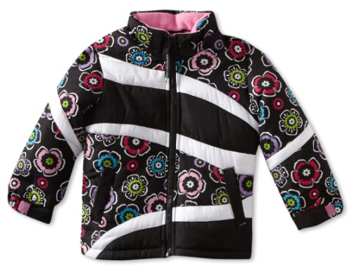 Image of Rothschild Little Girls' Print With Swirl Snowsuit