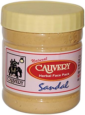 Cauvery Natural Sandal Herbal Face Pack (150 Grams) - 3 Pack