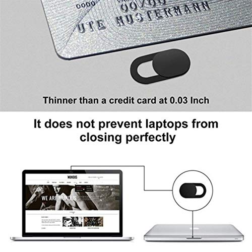 XWU Capa deslizante para câmera, capa de webcam ultrafina de 0,06 cm para celular de tablet de compu