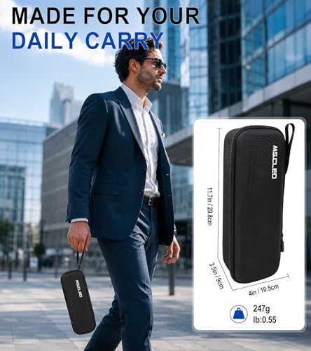 Image of Hard Case for Ray-Ban Meta Display Glasses and Neural Band, Black | Custom Storage Slots, Fits Full Accessory Set, Shockproof Hard Shell, Water-Resistant Exterior, Easy to Carry