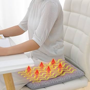 Amazon | 電気座布団 40℃・50℃・55℃恒温 40×40×4.5cm 45D高密度