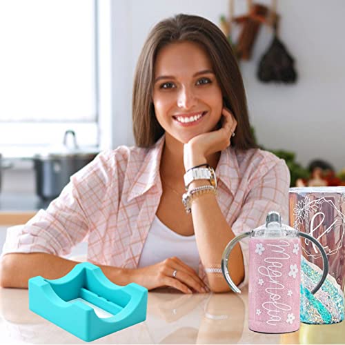 Cup Cradle For Crafting Tumblers, Tumbler Vinyl Holder For Vinyl Decals, Tumbler Supplies With Felt Edge Squeegee For Decals On Cups And Bottles #TOP4