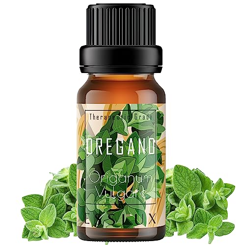Image of Esslux Oregano Essential Oil for Soothing Sensitive Skin - Therapeutic Grade Oregano - Perfect for Aromatherapy, Sensitive Skin, Health & Breathing - Use in Diffuser or on Skin - 10 ML