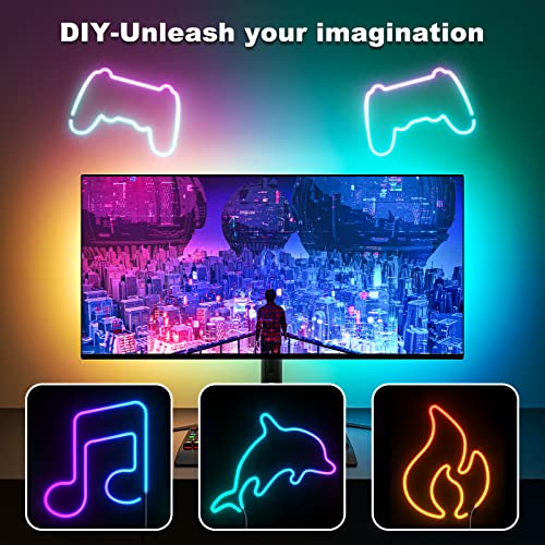 BASON LIGHTING Tira LED RGB+IC 3 metros con control por voz miniatura 6