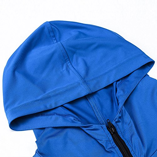 Men's Quick-Dry Hoodies Running Sweatshirt Slim Fit Zip Up Fitness Gym T Shirts3