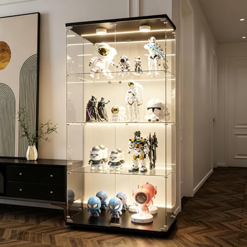 BIYFSDS: Vitrina de cristal con LED vitrina