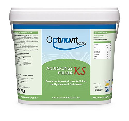 Preisvergleich Produktbild Andickungsmittel Optinuvit Plus KS 4 KG / Andickungspulver / im Vorratsbehälter