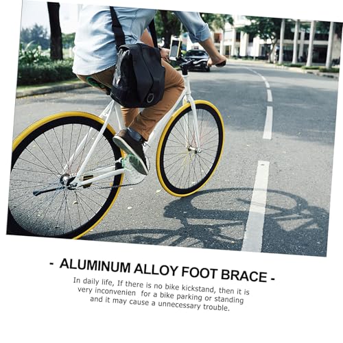 Béquille centrale en alliage d'aluminium support stable vélo - 7