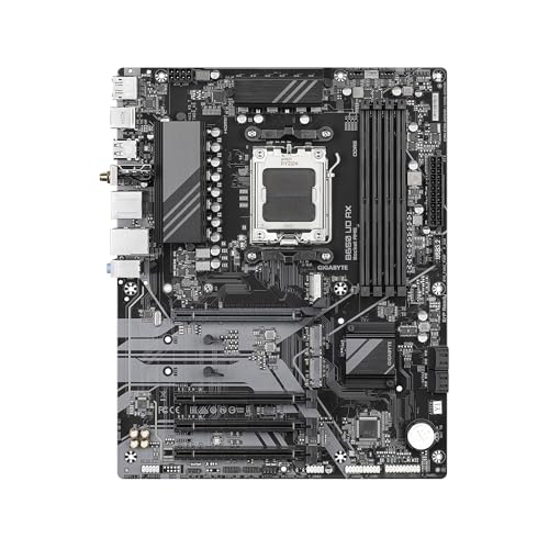 GIGABYTE B650 UD AX (rev. 1.0) AM5 LGA 1718 AMD B650 ATX DDR5, PCIe 4.0 M.2, PCIe 4.0, USB 3.2 Gen2x2 Type-C, Wi-Fi 6, GbE LAN, Q-Flash, EZ-Latch - Scheda madre - Immagine 1