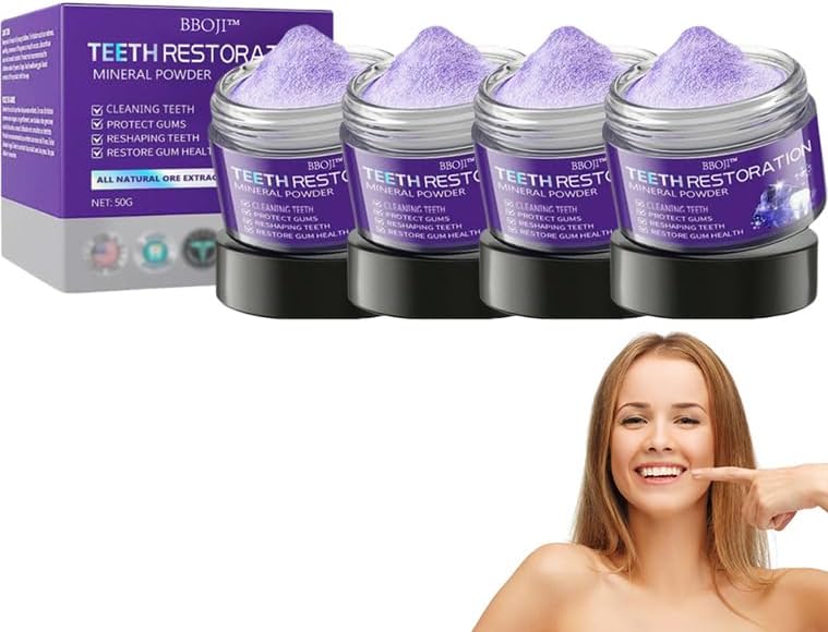 Miniatura 10 de BBOJI - Polvo mineral de restauración de dientes, polvo mineral de restauración de dientes BBOJI, protege los dientes y las encías y resuelve