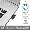 Undetectable Mouse Jiggler Shaker USB Mouse Mover for Computer Laptop, Automatic Mini Mouse Shaker Driver-Free Mouse Movement Simulator Keep Computer Awake, Plug-and-Play