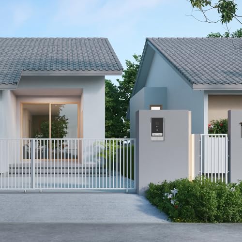 EZVIZ 2K Video Türklingel Kit mit Türsprechanlage & Doppelten 7-Zoll-Farb-Touchscreens, KI Personenerkennung und Zwei-Wege-Audio, Gegensprechanlage mit Türöffner, Dualband-WLAN, HP7 2-Familien-Kit