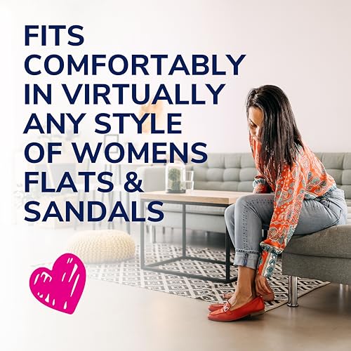 Dr. Scholl's Love Your Flats & Sandals Arch Support Inserts, 3 Pair | Size 6-10 cushioning gel for women sandals or flat shoes, foot comfort, gel arch cushions, foot support inserts for women - image 7